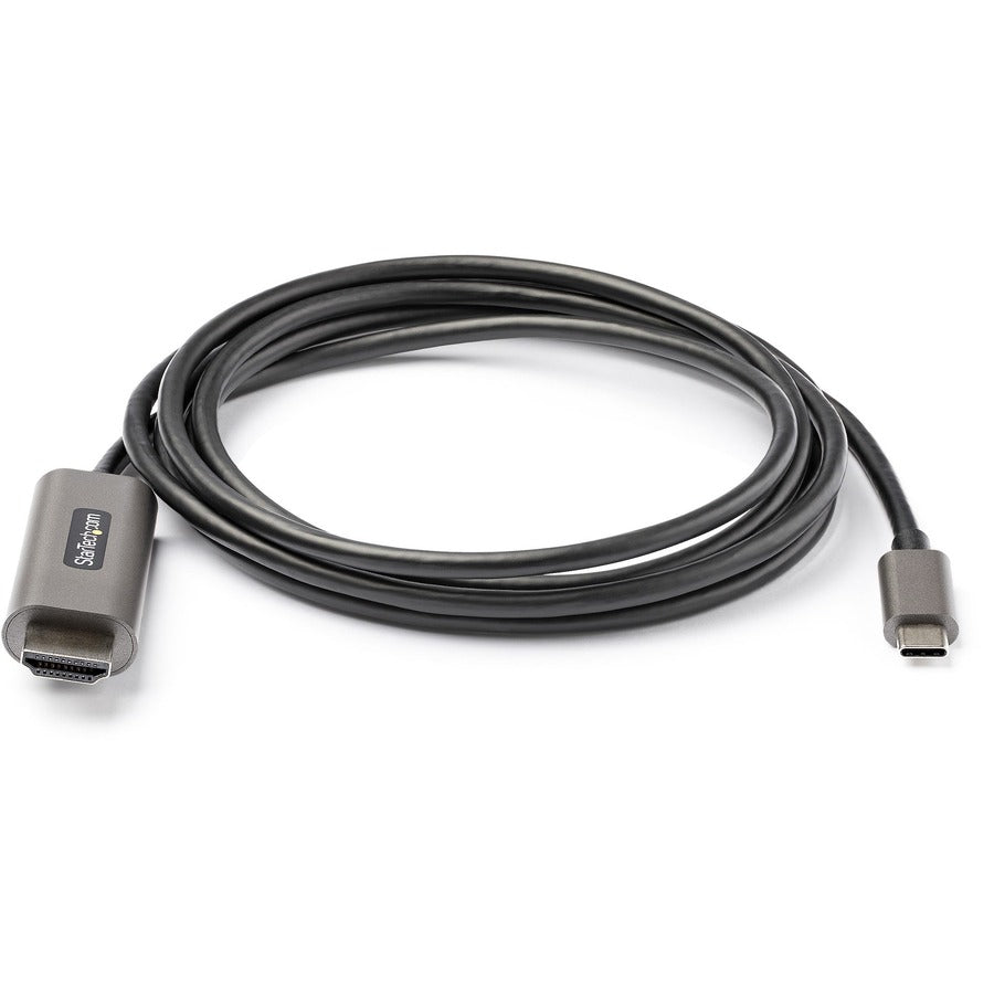 Alternate-Image7 Image for StarTech.com 6ft (2m) USB C to HDMI Cable 4K 60Hz with HDR10, Ultra HD USB Type-C to HDMI 2.0b Video Adapter Cable, DP 1.4 Alt Mode HBR3
