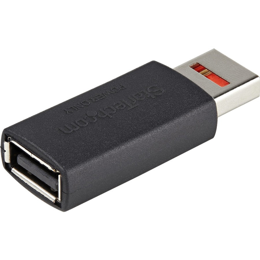 Alternate-Image1 Image for StarTech.com Secure Charging USB Data Blocker Adapter, Male/Female USB-A Data Blocking Charge/Power-Only Charging Adapter for Phone/Tablet