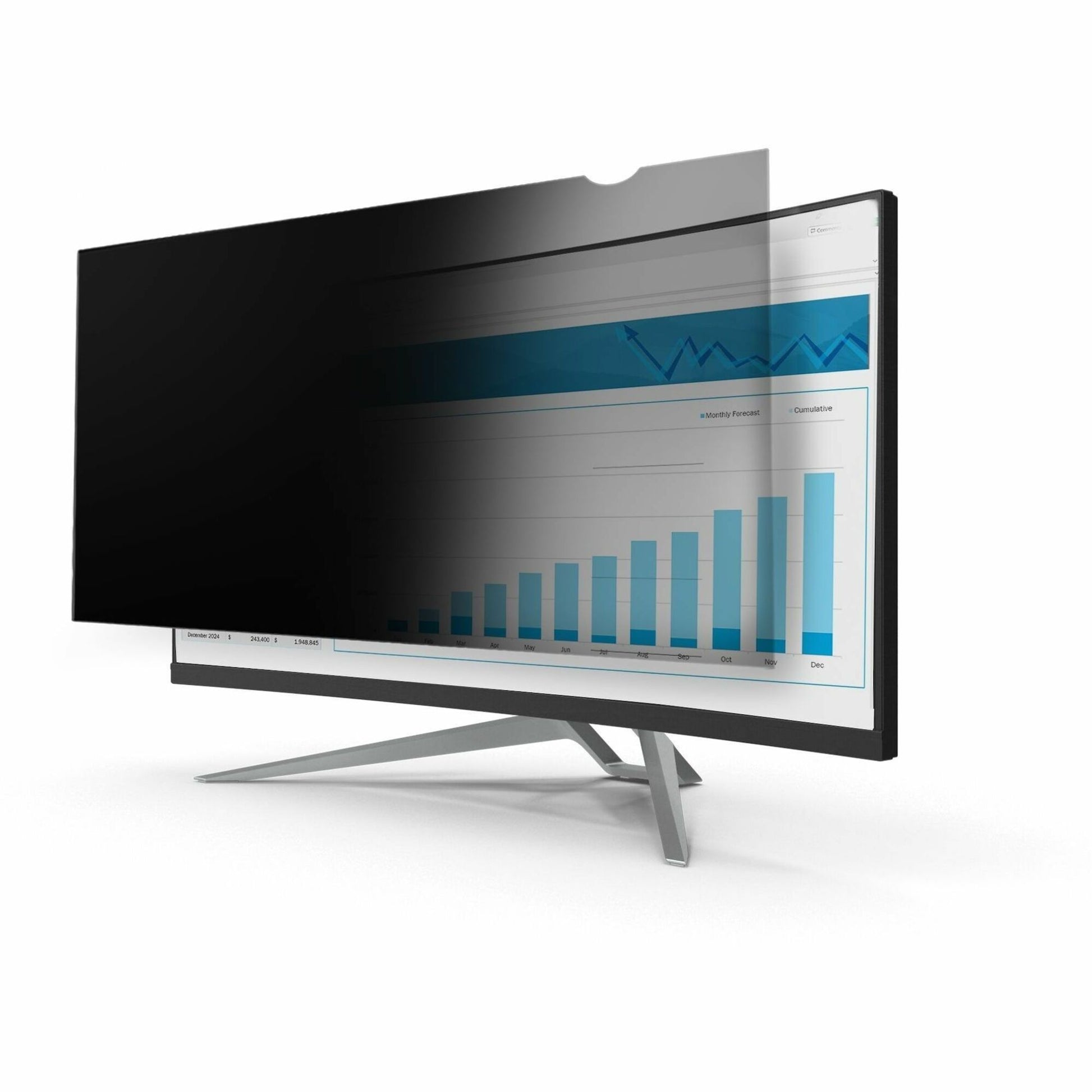Main Image for StarTech.com Monitor Privacy Screen for 34 inch Ultrawide Display, 21:9 Widescreen Computer Screen Security Filter, Blue Light Reducing