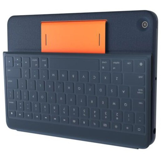 Alternate-Image4 Image for Logitech Rugged Combo 3 iPad&reg; Keyboard Case with Smart Connector for iPad (7th, 8th, and 9th generation) - Classic Blue