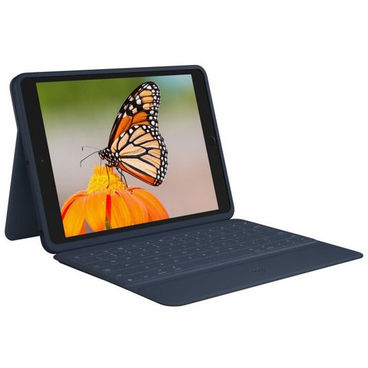 Main Image for Logitech Rugged Combo 3 iPad&reg; Keyboard Case with Smart Connector for iPad (7th, 8th, and 9th generation) - Classic Blue