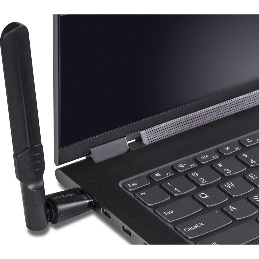 Alternate-Image2 Image for TRENDnet AC1200 High Gain Dual Band Wave 2 MU-MIMO Wireless USB USB 3.1 Gen 1 Adapter, for Windows and Mac, Black, TEW-805UBH