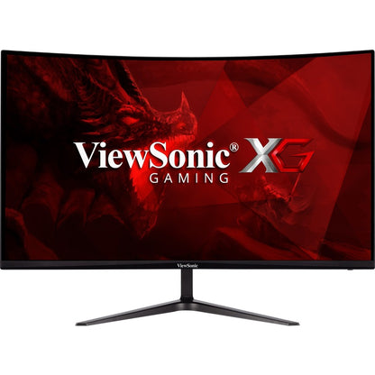 Front Image for ViewSonic OMNI VX3218-PC-MHD 32 Inch Curved 1080p 1ms 165Hz Gaming Monitor with Adaptive Sync, Eye Care, HDMI and Display Port
