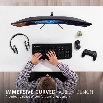 Alternate-Image1 Image for ViewSonic OMNI VX3218-PC-MHD 32 Inch Curved 1080p 1ms 165Hz Gaming Monitor with Adaptive Sync, Eye Care, HDMI and Display Port
