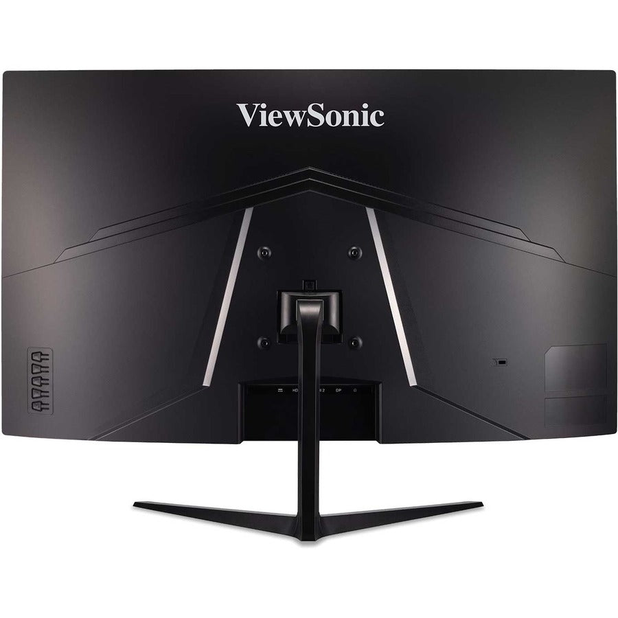 Rear Image for ViewSonic OMNI VX3218-PC-MHD 32 Inch Curved 1080p 1ms 165Hz Gaming Monitor with Adaptive Sync, Eye Care, HDMI and Display Port
