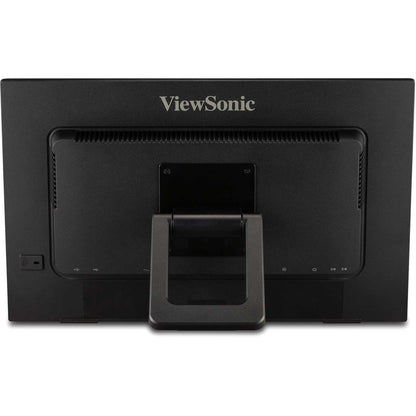 Rear Image for ViewSonic TD2223 22 Inch 1080p Touch Screen Monitor, 10-Point Multi IR Touch for Retail POS and Kiosks, Durable 7H Scratch-Resistant Glass, Eye Care Technology, HDMI, VGA, DVI, and USB Hub Inputs