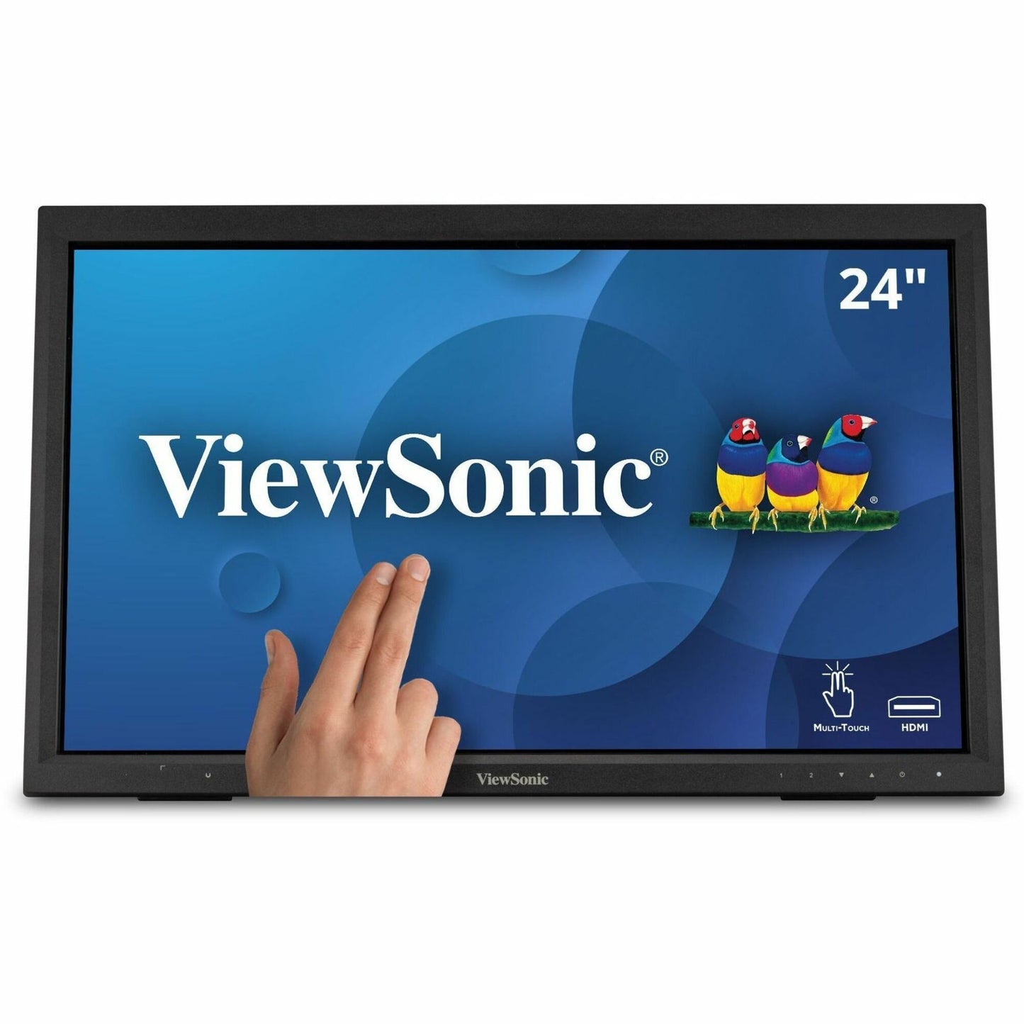 Main Image for ViewSonic TD2423d 24" 1080p 10-Point Multi IR Touch Monitor with HDMI, VGA, and DP