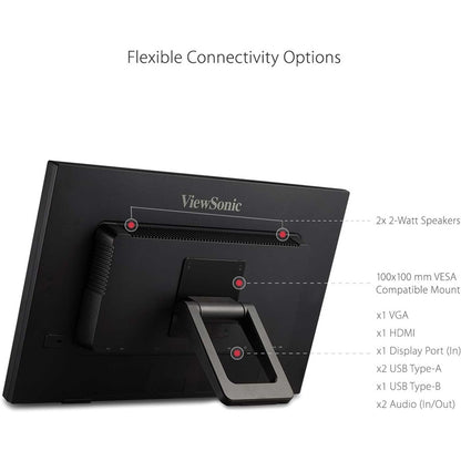 Alternate-Image8 Image for ViewSonic TD2423d 24" 1080p 10-Point Multi IR Touch Monitor with HDMI, VGA, and DP