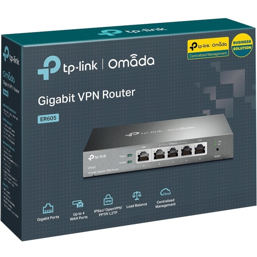 Alternate-Image1 Image for TP-Link ER605 - Multi-WAN Wired VPN Router