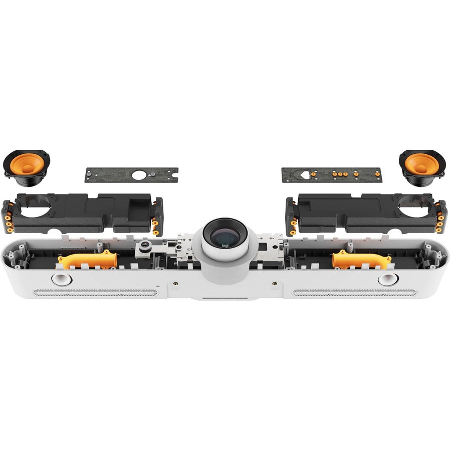 Alternate-Image3 Image for Logitech Rally Bar Mini All-In-One Video Bar for Small to Medium Rooms, White