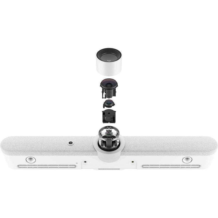 Alternate-Image2 Image for Logitech Rally Bar Mini All-In-One Video Bar for Small to Medium Rooms, White