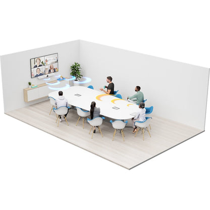 Alternate-Image7 Image for Logitech Rally Bar Mini All-In-One Video Bar for Small to Medium Rooms, White