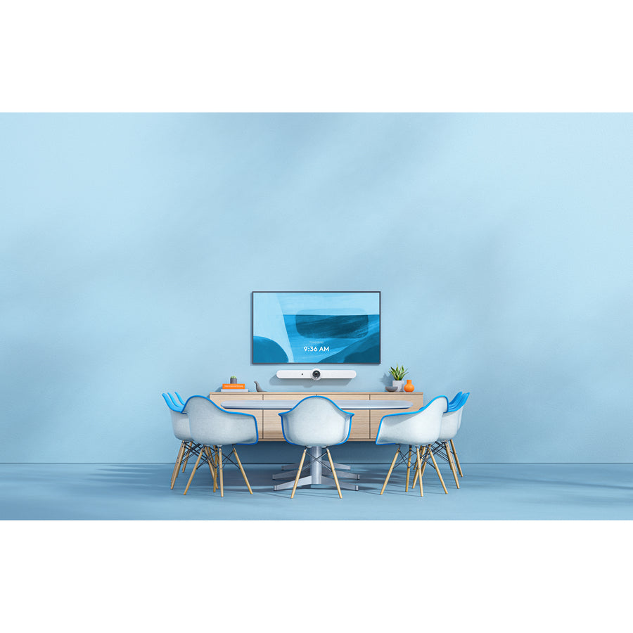 Life-Style Image for Logitech Rally Bar Mini All-In-One Video Bar for Small to Medium Rooms, White