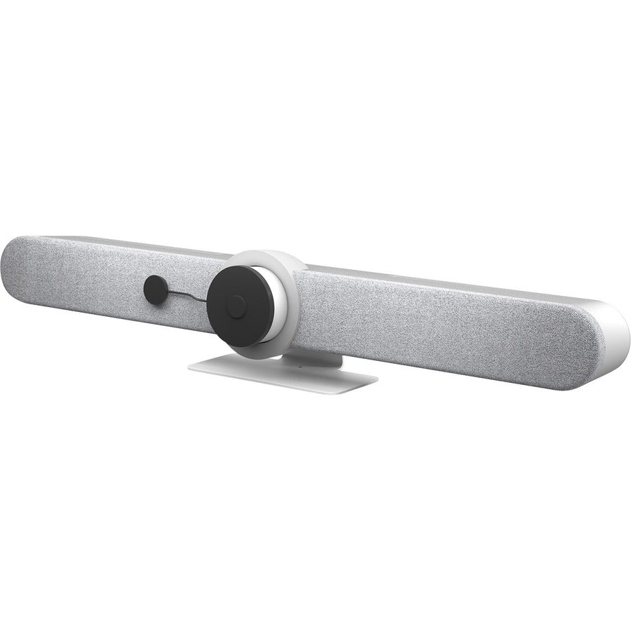 Left Image for Logitech Rally Bar Mini All-In-One Video Bar for Small to Medium Rooms, White
