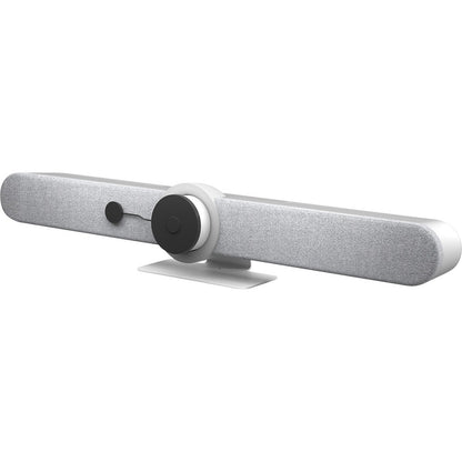 Left Image for Logitech Rally Bar Mini All-In-One Video Bar for Small to Medium Rooms, White