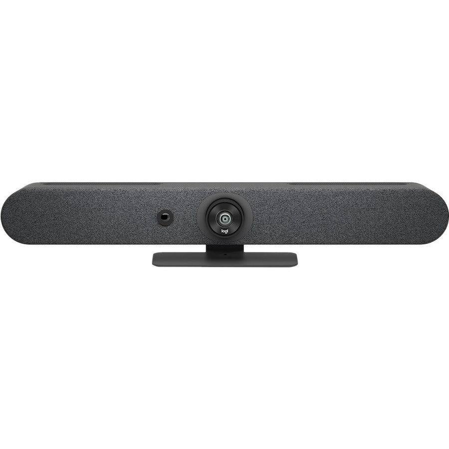Front Image for Logitech Rally Bar Mini All-In-One Video Bar for Small to Medium Rooms, Graphite