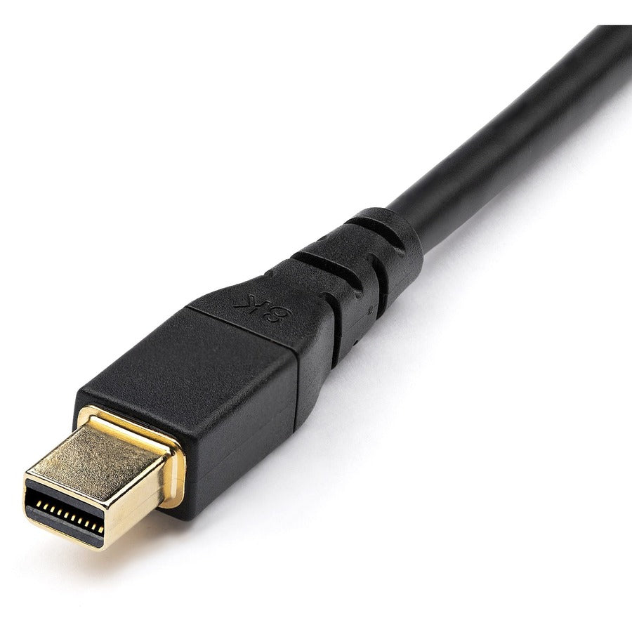 Alternate-Image2 Image for StarTech.com 3ft 1m VESA Certified Mini DisplayPort to DisplayPort 1.4 Cable, 8K 60Hz HBR3 HDR, Super UHD 4K 120Hz, mDP to DP Slim Cord