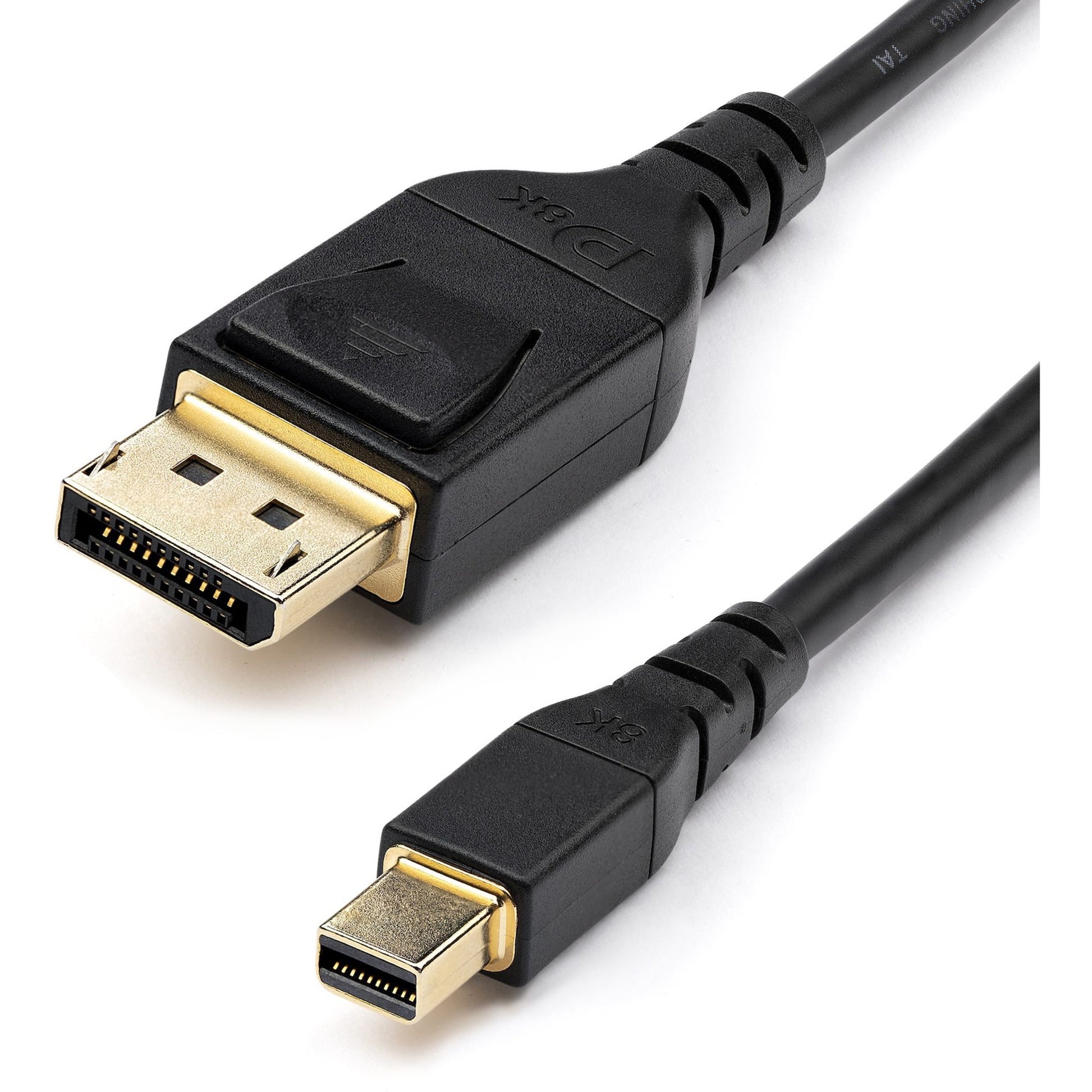 Main Image for StarTech.com 3ft 1m VESA Certified Mini DisplayPort to DisplayPort 1.4 Cable, 8K 60Hz HBR3 HDR, Super UHD 4K 120Hz, mDP to DP Slim Cord