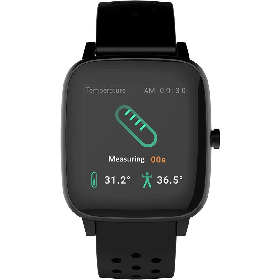 Front Image for Supersonic 1.4" Touch Screen Smartwatch with Body Temperature Monitor