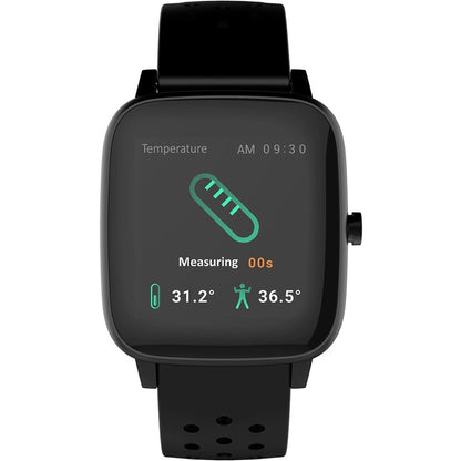 Front Image for Supersonic 1.4" Touch Screen Smartwatch with Body Temperature Monitor