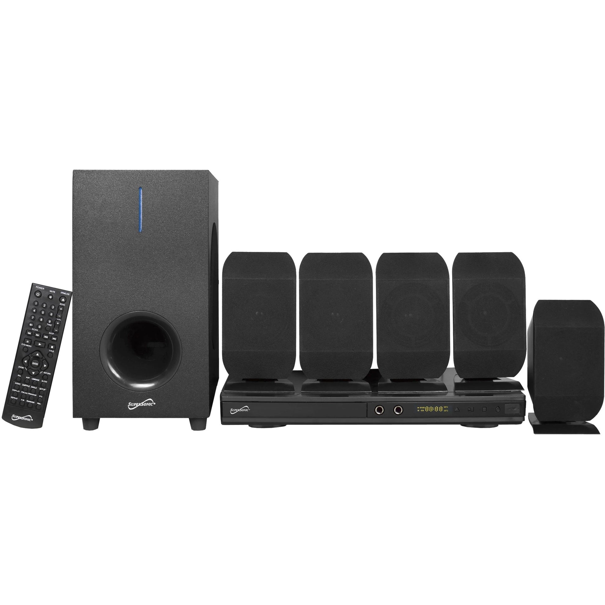 Main Image for Supersonic SC-38HT 5.1 Home Theater System - 75 W RMS - DVD Player - Black