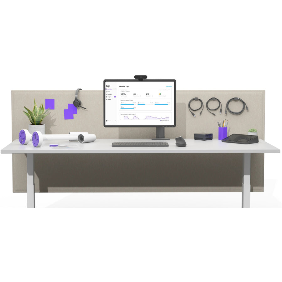 Life-Style Image for Logitech Scribe Whiteboard Camera for Video Conferencing Rooms