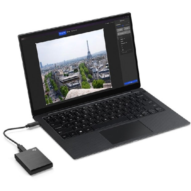 Alternate-Image7 Image for Seagate One Touch STKG2000400 1.95 TB Solid State Drive - 2.5" External - SATA - Black