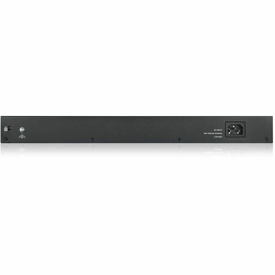 Alternate-Image3 Image for ZYXEL GS1900-24HPv2 24-Port Gigabit Smart Managed PoE Switch | 24 PoE+ Ports at 170W with 2 SFP Uplinks | TAA Compliant