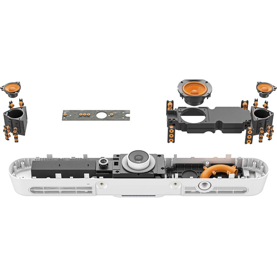 Alternate-Image3 Image for Logitech Rally Bar Mini (Graphite) + Tap with Cat5e - Video Conferencing Kit