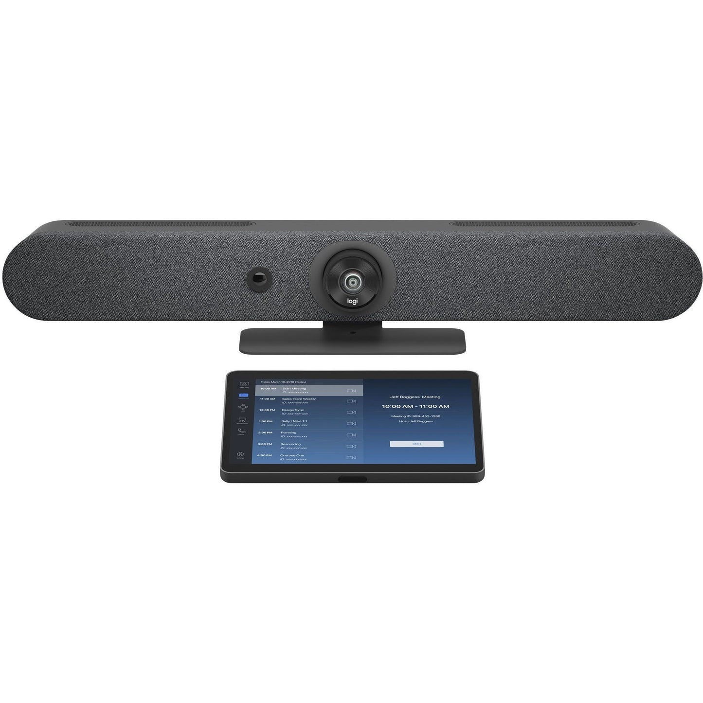 Main Image for Logitech Rally Bar Mini (Graphite) + Tap with Cat5e - Video Conferencing Kit
