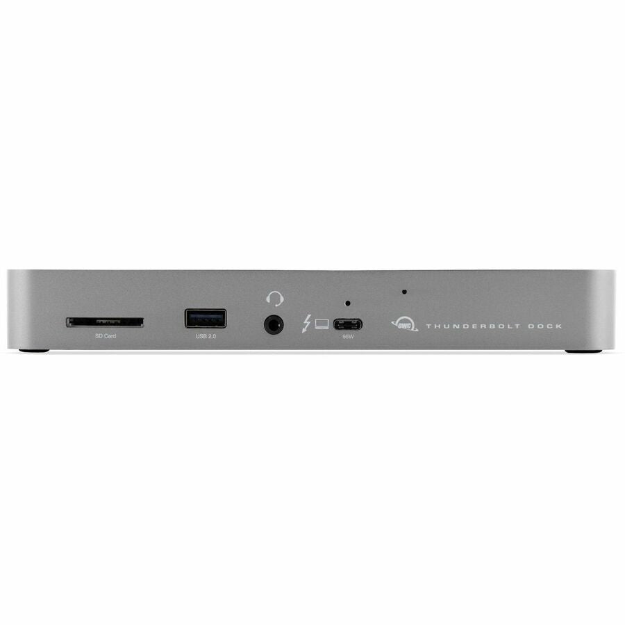 Alternate-Image4 Image for OWC 11-Port Thunderbolt Dock for Mac/PC with 96W Power - Thunderbolt 4 - Ethernet - Reader - USB - Audio