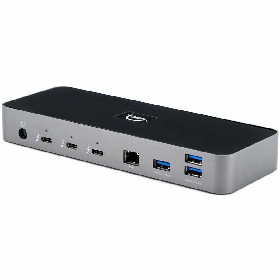 Alternate-Image2 Image for OWC 11-Port Thunderbolt Dock for Mac/PC with 96W Power - Thunderbolt 4 - Ethernet - Reader - USB - Audio