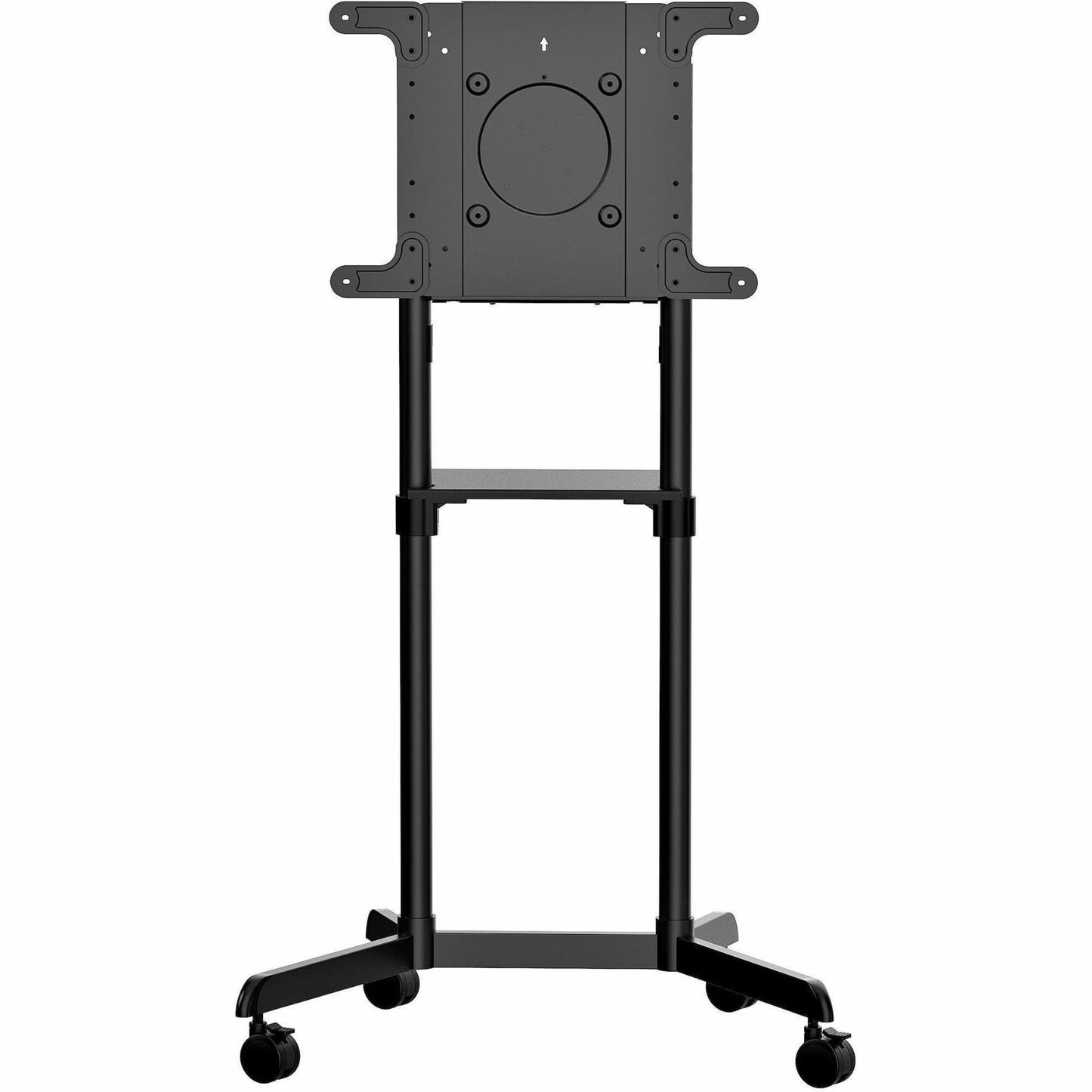 Main Image for StarTech.com Mobile TV Cart, Portable Rolling TV Stand, 37-70 inch VESA Display Mount (154lb/70kg), Shelf & Storage, Rotate/Tilt Display