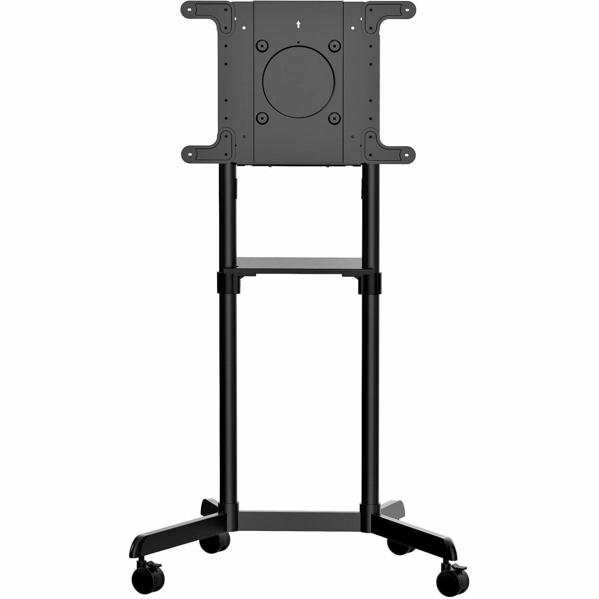 Main Image for StarTech.com Mobile TV Cart, Portable Rolling TV Stand, 37-70 inch VESA Display Mount (154lb/70kg), Shelf & Storage, Rotate/Tilt Display