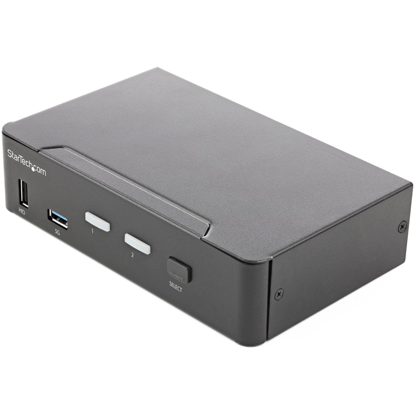 Main Image for StarTech.com 2 Port HDMI KVM Switch 4K 60Hz UHD HDR, HDMI 2.0 Single Monitor, 2 Port USB 3.0 Hub, 4x USB HID, Audio, Hotkey Switching, TAA