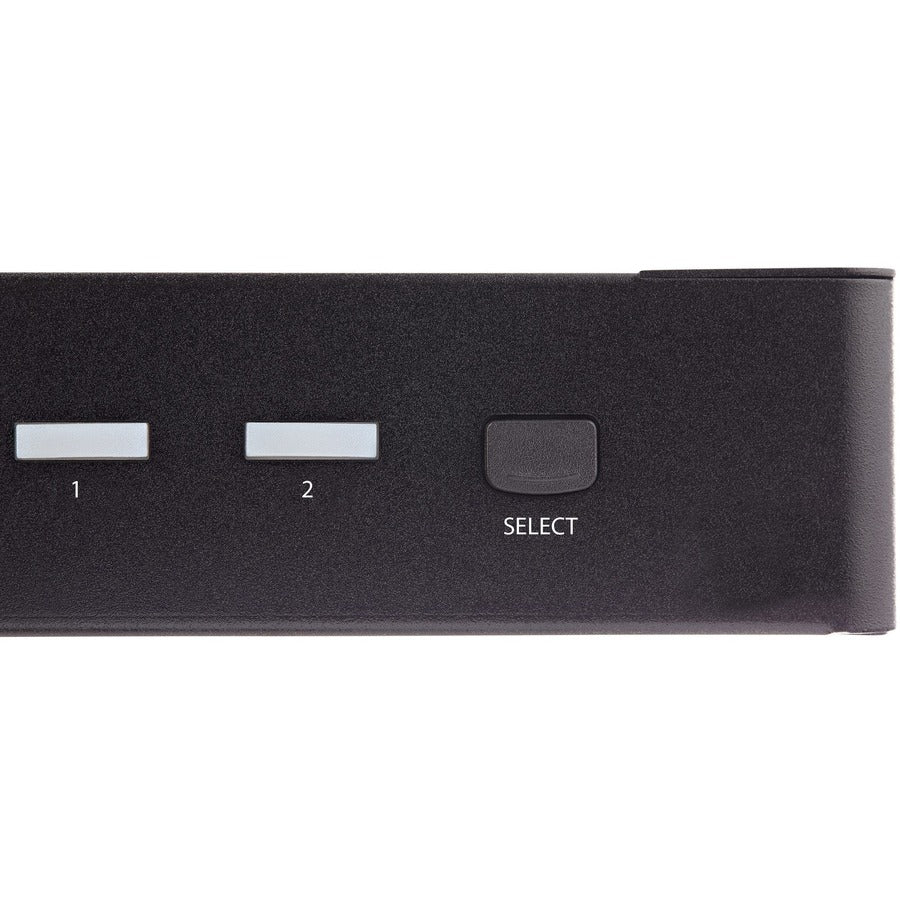 Alternate-Image2 Image for StarTech.com 2 Port HDMI KVM Switch 4K 60Hz UHD HDR, HDMI 2.0 Single Monitor, 2 Port USB 3.0 Hub, 4x USB HID, Audio, Hotkey Switching, TAA