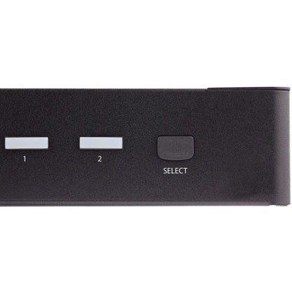 Alternate-Image2 Image for StarTech.com 2 Port HDMI KVM Switch 4K 60Hz UHD HDR, HDMI 2.0 Single Monitor, 2 Port USB 3.0 Hub, 4x USB HID, Audio, Hotkey Switching, TAA