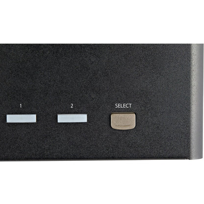 Alternate-Image2 Image for StarTech.com 2 Port Quad Monitor DisplayPort KVM Switch 4K 60Hz UHD HDR, DP 1.2 KVM Switch, 2 Port USB 3.0 Hub, 4x USB HID, Audio, Hotkey