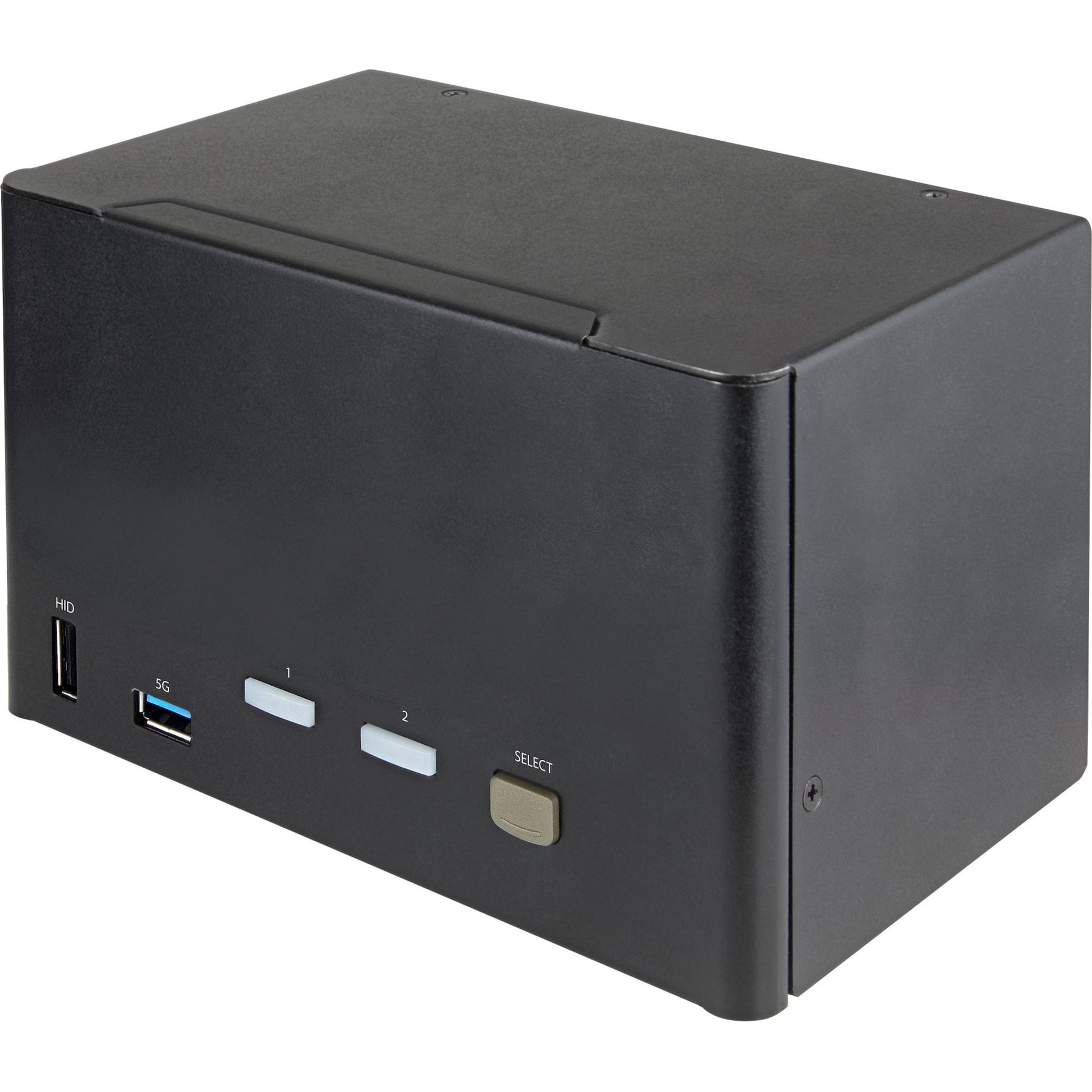 Main Image for StarTech.com 2 Port Quad Monitor DisplayPort KVM Switch 4K 60Hz UHD HDR, DP 1.2 KVM Switch, 2 Port USB 3.0 Hub, 4x USB HID, Audio, Hotkey