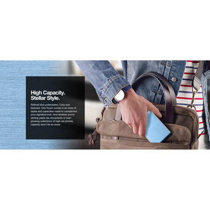 Alternate-Image8 Image for Seagate One Touch STKG1000402 1000 GB Solid State Drive - 2.5" External - SATA - Blue
