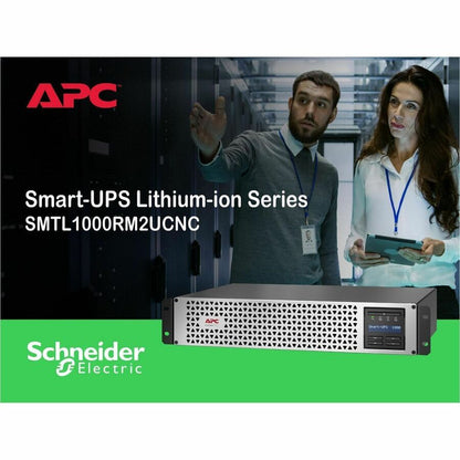 Alternate-Image5 Image for APC Smart-UPS, Line Interactive, 1000VA, Lithium-ion, Rackmount 2U, 120V, 6x NEMA 5-15R outlets, SmartConnect Port+Network Card, Short Depth, AVR