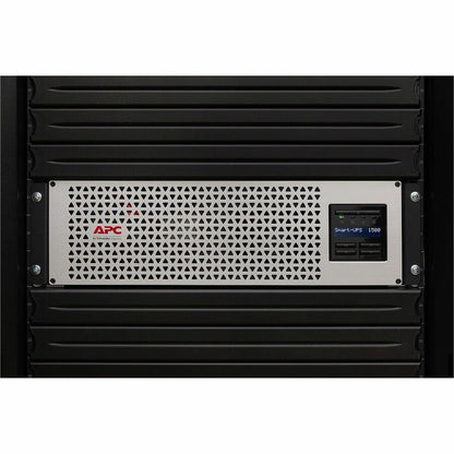 Alternate-Image1 Image for APC Smart-UPS, Line Interactive, 1500VA, Lithium-ion, Rackmount 3U, 120V, 6x NEMA 5-15R outlets, SmartConnect Port+Network Card, Short Depth, AVR, LCD