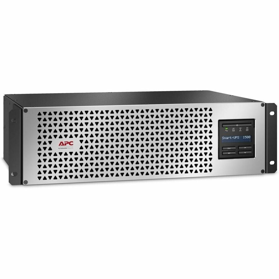 Right Image for APC Smart-UPS, Line Interactive, 1500VA, Lithium-ion, Rackmount 3U, 120V, 6x NEMA 5-15R outlets, SmartConnect Port+Network Card, Short Depth, AVR, LCD
