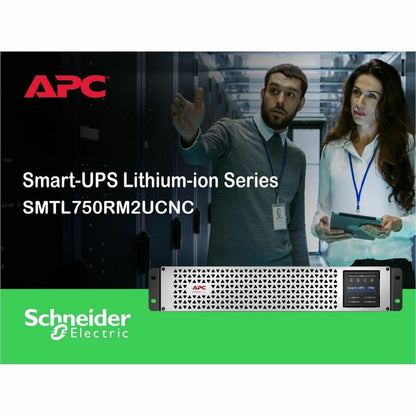 Alternate-Image5 Image for APC Smart-UPS, Line Interactive, 750VA, Lithium-ion, Rackmount 2U, 120V, 6x NEMA 5-15R outlets, SmartConnect Port+Network Card, Short Depth, AVR