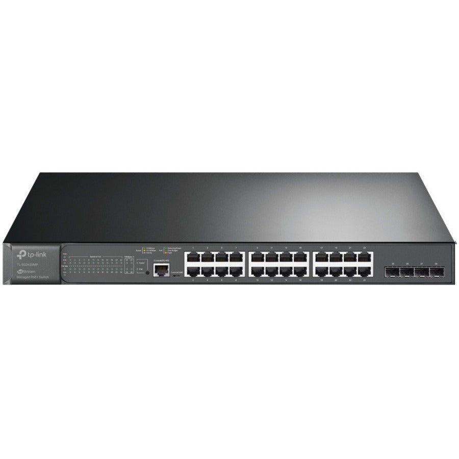 Main Image for TP-Link TL-SG3428MP - JetStream&trade; 28-Port Gigabit L2+ Managed Switch with 24-Port PoE+
