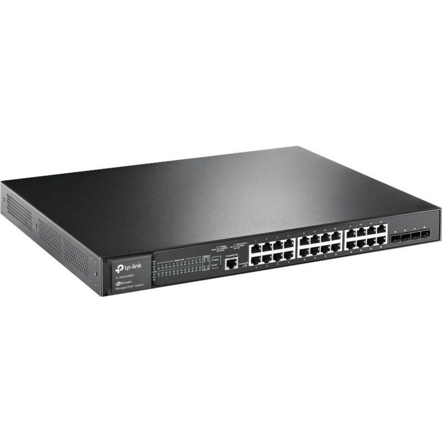 Alternate-Image1 Image for TP-Link TL-SG3428MP - JetStream&trade; 28-Port Gigabit L2+ Managed Switch with 24-Port PoE+