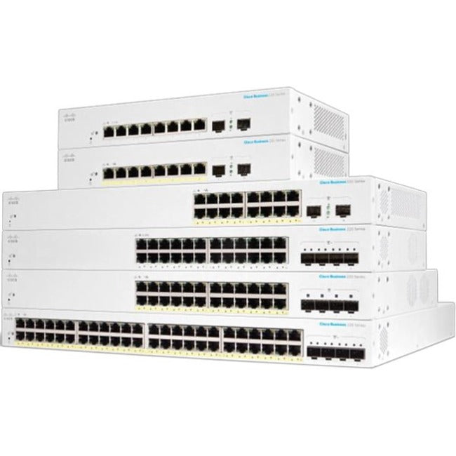 Main Image for Cisco Business CBS220-8T-E-2G Ethernet Switch