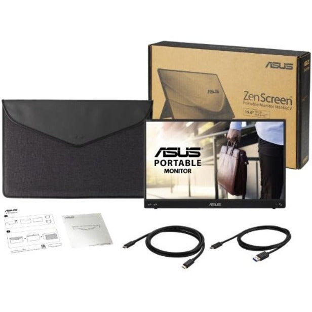 Alternate-Image8 Image for Asus ZenScreen MB16ACV 16" Class LCD Monitor - 16:9 - Silver