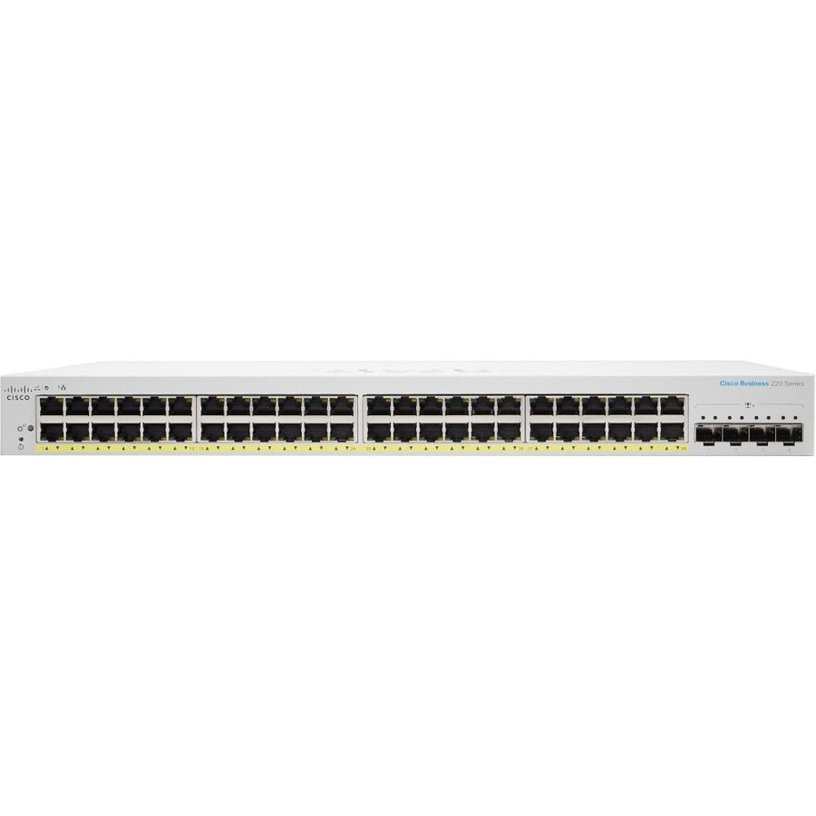 Alternate-Image4 Image for Cisco Business CBS220-48T-4X Ethernet Switch