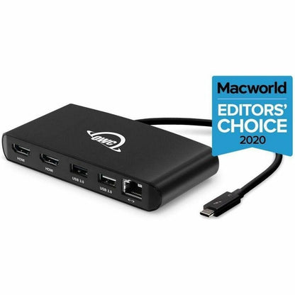 Main Image for OWC 5-Port Thunderbolt mini Dock With Dual 4K HDMI, Dual USB + Gigabit Ethernet